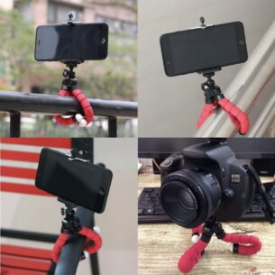 Tripode Flexible Rojo