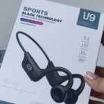 Audífono Bluetooth Conducción Ósea U9 - Imagen 2