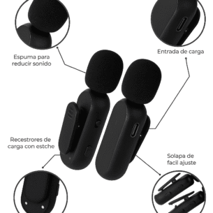 Microfono Solapa Doble k61