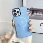 Estuche Magsafe Glass Camara Tornasol