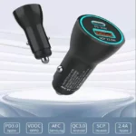 Cargador de Carro 58.5W Tipo C y USB - Imagen 3