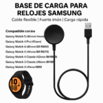 Cargador Smartwatch Para Samsung - Imagen 3