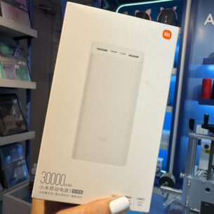 Power Bank 30000 mAh Xiaomi Blanca Carga Rápida