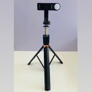 Monopod Bluetooth con Tripode y Luz Grande