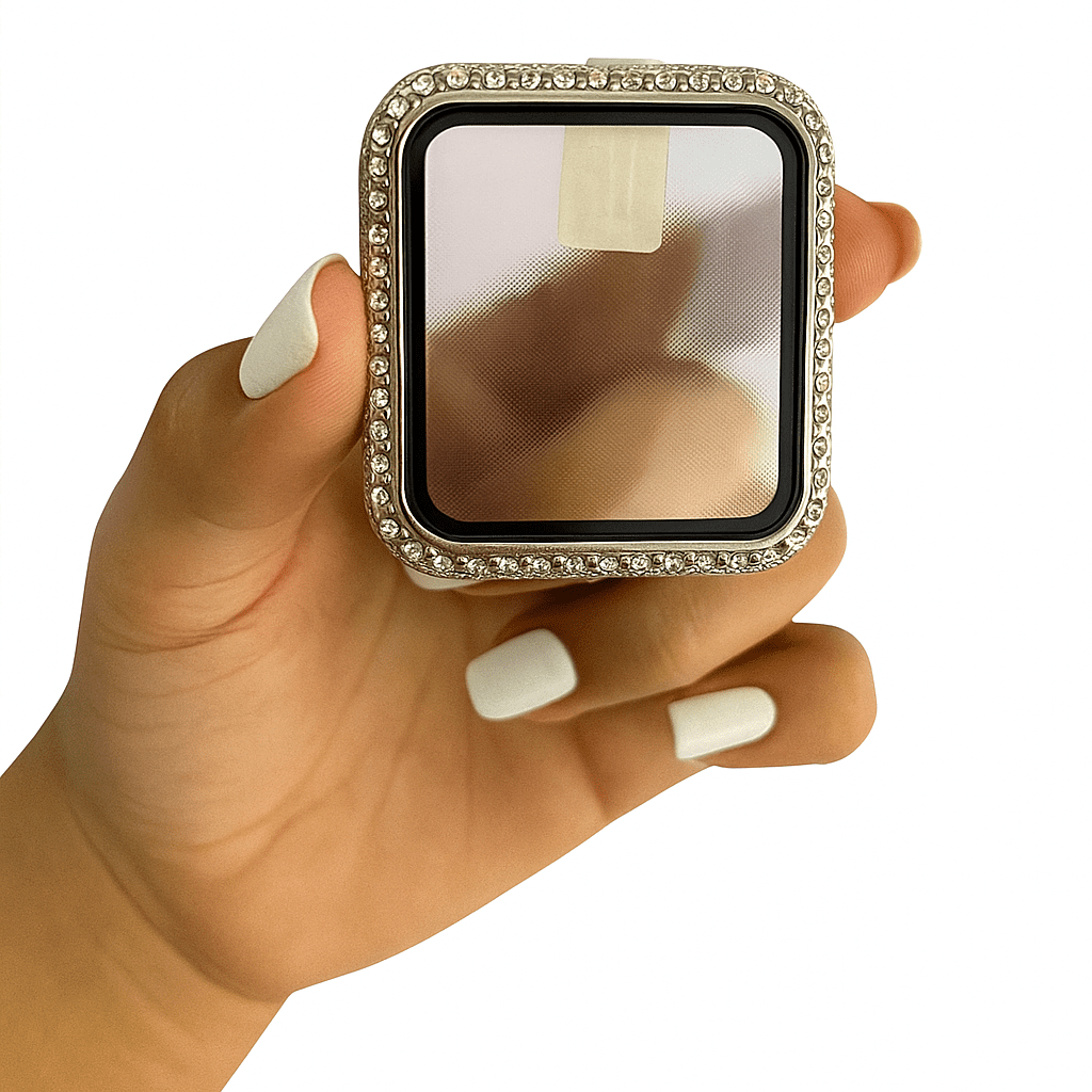 ChatGPT Image 29 oct 2025, 11_40_17 Bumper Apple Watch 360 Diamantado Redondo - Imagen 1