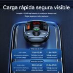 Cargador de Carro Bluetooth Remax RCC331 64,5W Tipo C y 2 USB - Imagen 5