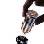 Cargador de Carro Remax 75W Tipo C Y 1 USB - Imagen 2