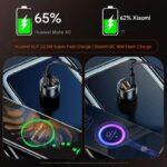 Cargador de Carro Remax 75W Tipo C Y 1 USB - Imagen 4