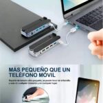 Holder de Escritorio para Portatil Plegable con Puertos - Imagen 5