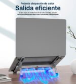 Holder de Escritorio para Portátil Plegable con Ventilador - Imagen 3